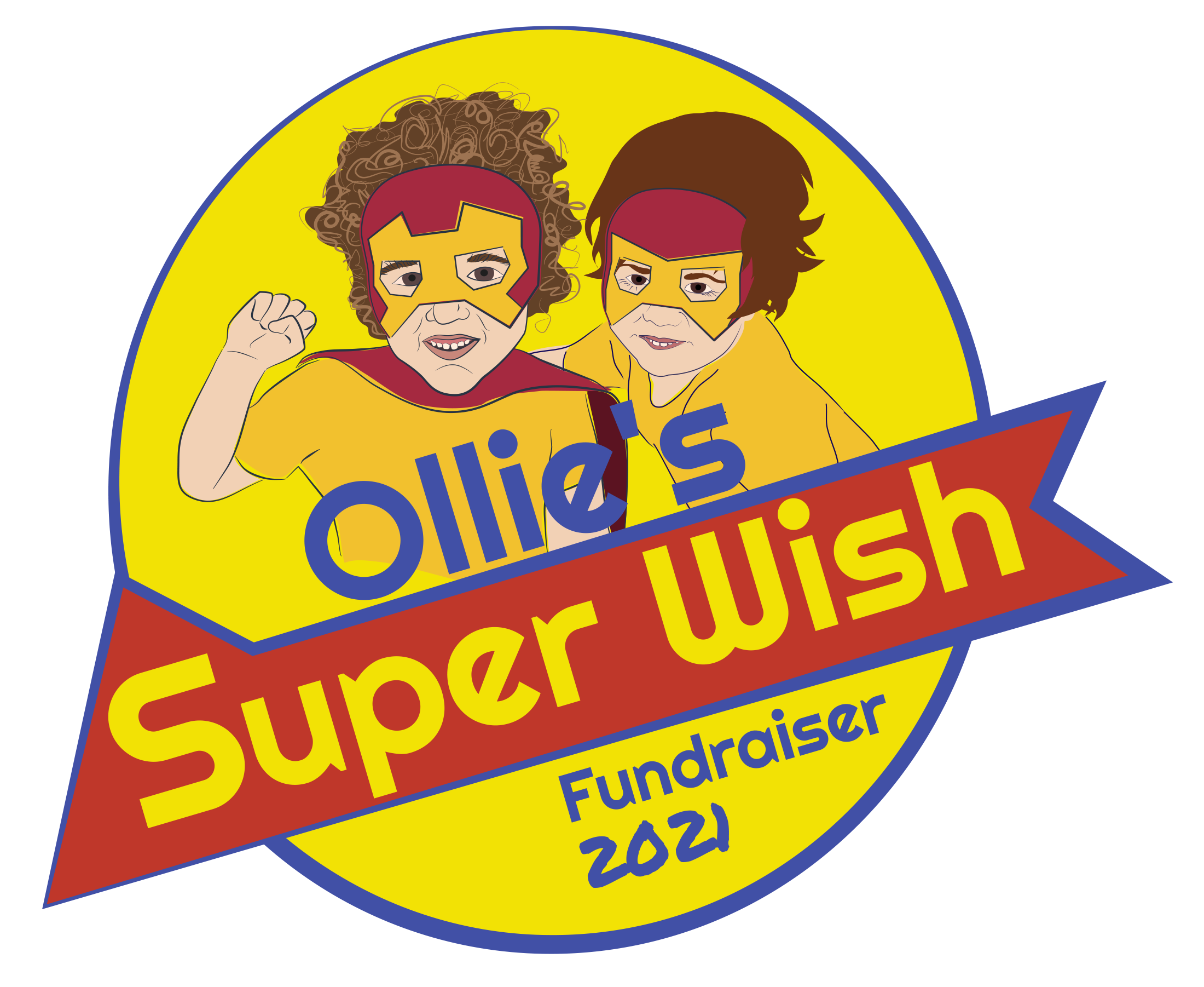 Ollie's Super Wish Fundraiser Logo